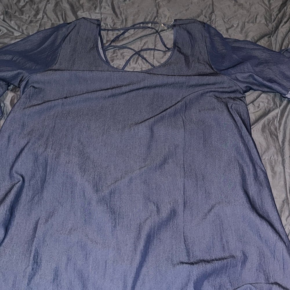 Denim dress